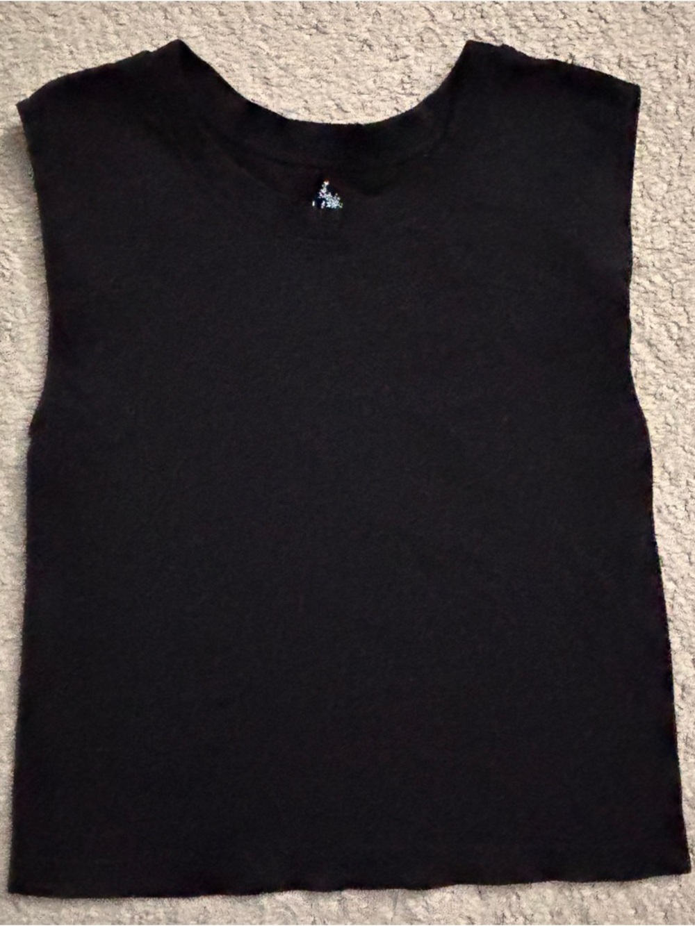 Intimately Free People Black Muscle Tank Top M/L